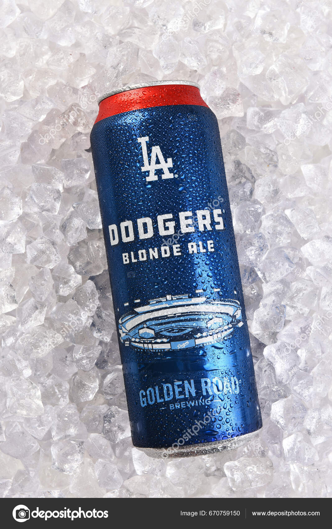 Irvine California Αυγ 2023 Μια Κονσέρβα Από Dodgers Blonde Ale – Εκδοτική  Εικόνα Αρχείου © scukrov #670759150