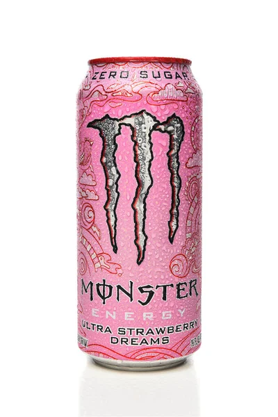 Irvine California Agosto 2023 Una Lattina Monster Energy Drink Ultra — Foto Stock