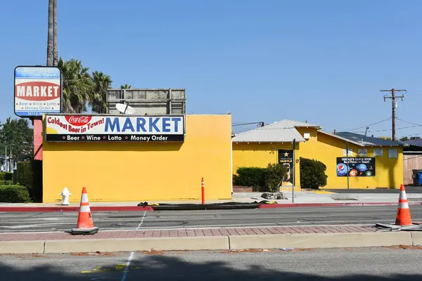 Santa Ana California Sept 2023 Geralds Quick Stop Market Main — Stock Photo, Image