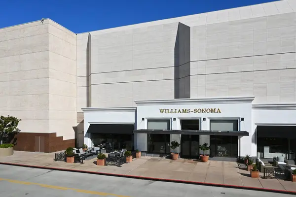 Costa Mesa California Nov 2023 Williams Sonoma South Coast Plaza销售厨房用具和家居用品 — 图库照片