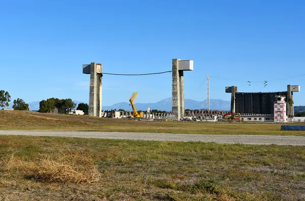 Tüsti California Aralık 2023 Usmcas Tustin Zeplin Hangarı — Stok fotoğraf