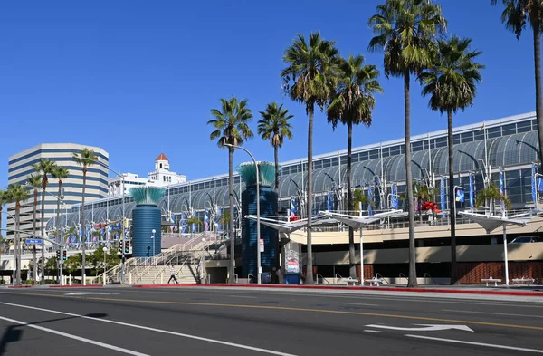 Лонг Бич Калифорния Dec 2023 Конгрессно Развлекательный Центр Long Beach — стоковое фото