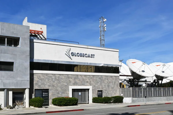 Culver City California Jan 2024 Globecast International Service Company Radio Royalty Free Stock Photos