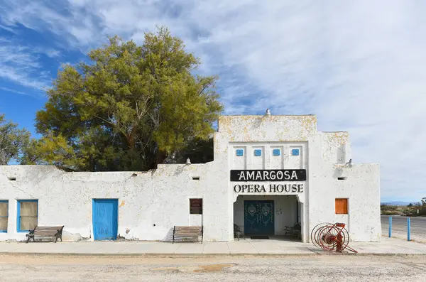 死亡山谷镇 2024年6月14日 Amargosa歌剧院和酒店 死亡谷国家公园附近的一座历史建筑和文化中心 — 图库照片