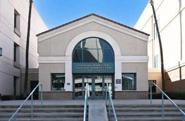 RIVERSIDE, CALIFORNIA - 2 Şubat 2025: Riverside 'daki ABD İflas Mahkemesi.