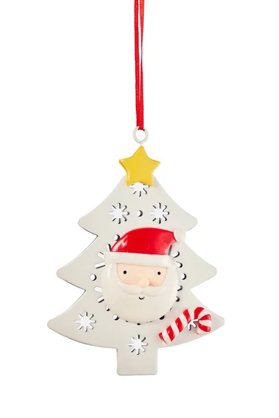Karácsonyfa Dísz Ünnep Téli Dekoráció — Stock Fotó
