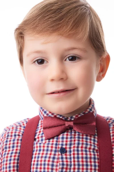 Good Baby Boy Tie Isolated White Background — Stock Photo, Image