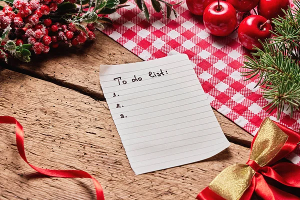 New Year Goals List 2023 List Paper Written Handwriting Plans — Stock Photo, Image