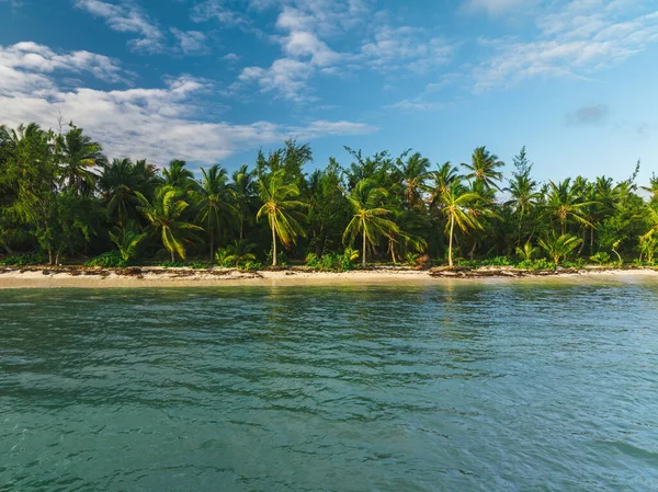 Landscape Tropical Island Beach Caribean Sea Dominican Republic — Stock Photo, Image