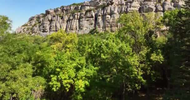 Bulgaristan Başkenti Shumen Bulunan Madara Atlısı Kaya Platosunun Spanya Daki — Stok video