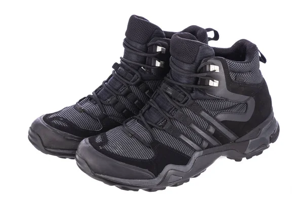 Zapatos Impermeables Botas Invierno Aire Libre Para Senderismo Trekking Aislados —  Fotos de Stock