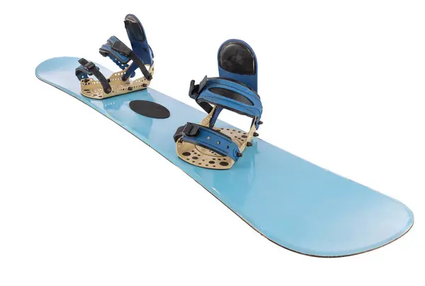 Snowboard Isolato Fondo Bianco Snowboard Attrezzature Sportive Estreme — Foto Stock