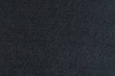 Siyah tekstil dokusu arka plan makrosu yakın görünüm