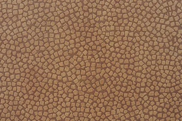 Kaba süet arka plan dokusu. Kahverengi deri karelerin deseni 