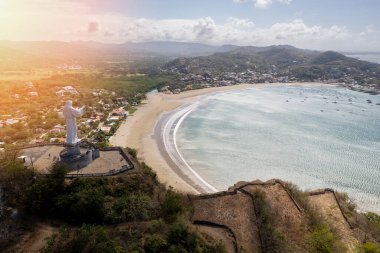 San Juan Del Sur 'da yaz mevsimi insansız hava aracı