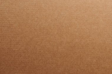 Temiz kahverengi kağıt yüzey makrosu deseni yakın görünüm