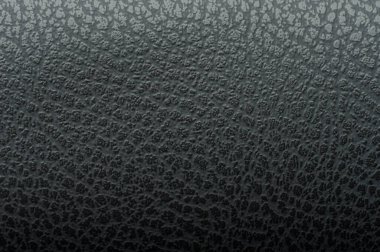 Pürüzsüz siyah dekoratif deri makro yakın görüş