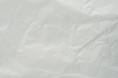 Buruşmuş beyaz sayfa arkaplan görünümü kapat