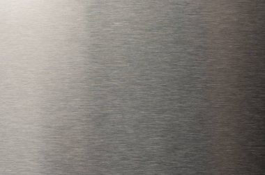 Temiz çizgileri olan endüstriyel cilalanmış metal doku arka planı
