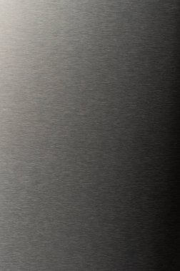 Koyu gri renkli metal gradyan madde dokusu makro yakın görünüm