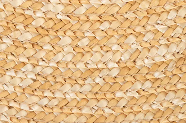 stock image Rustic straw mesh texture weave macro close up view