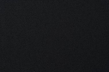 Siyah kumaş kumaş dokusu arka plan makro yakın görünüm