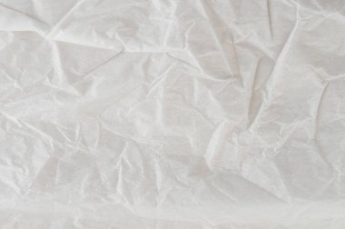 Kırışık parşömen kağıdı yüzey makrosu yakın görünüm