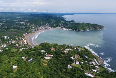 San Juan Del Sur 'un panoramik görüntüsü.