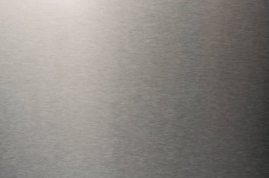 Yansıtıcı parlak metal arka plan materyali düz yakın görünüm