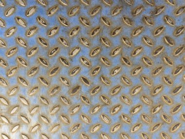 Römorkörle yakın görüş mesafesinde paslanmış metal deseni.