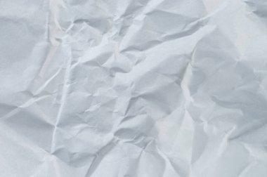 Kırışık makro görünümlü pürüzsüz mat beyaz kağıt