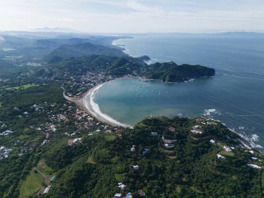 Nikaragua, San Juan Del Sur 'da Pasifik Okyanusu kıyısında.