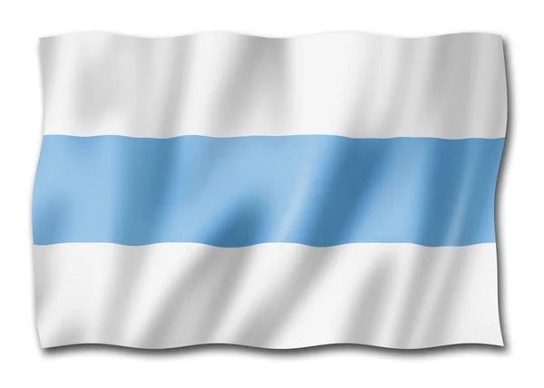 Bandeira Província Tucuman Argentina Acenando Coleção Banners Ilustração — Fotografia de Stock
