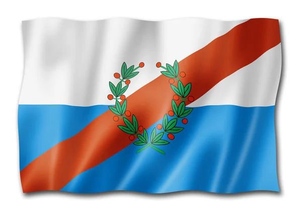 Флаг Провинции Риоха Аргентина Размахивает Баннером Коллекции Иллюстрация — стоковое фото