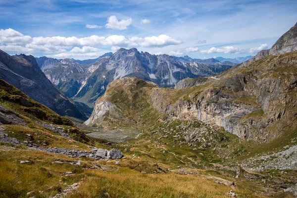 Hegyvidék Pralognan Vanoise Ban Francia Alpok — Stock Fotó