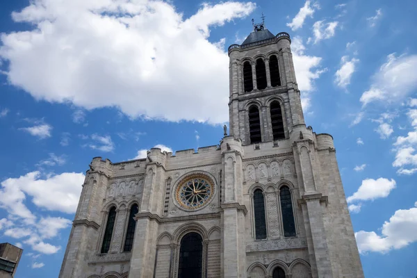 Saint Denis Bazilikası Fransız Kralları Nın Mezarlığı Fransa — Stok fotoğraf