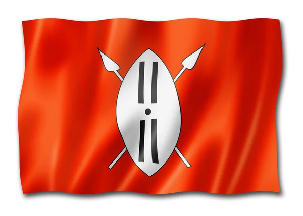Bandera Étnica Del Pueblo Masai África Ilustración — Foto de Stock