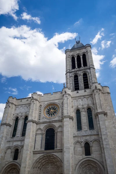 Basilika Von Saint Denis Nekropole Der Französischen Könige Frankreich — Stockfoto