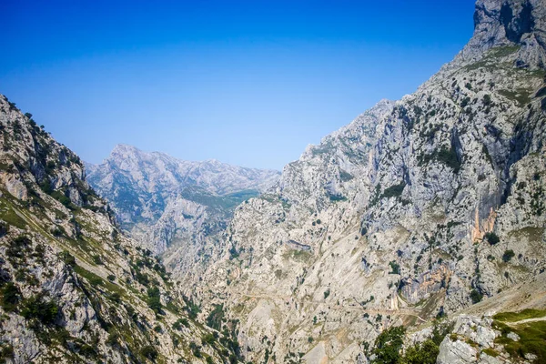 Cares Trail Ruta Del Cares Picos Europa Canyon Astúrias Espanha — Fotografia de Stock