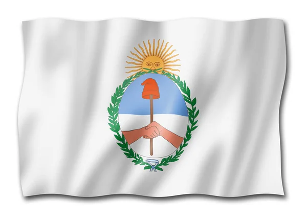 Σημαία Επαρχίας Jujuy Αργεντινή Κυματίζει Συλλογή Banner Απεικόνιση — Φωτογραφία Αρχείου