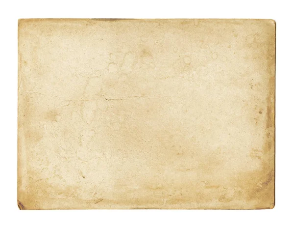 Kağıt Doku Üzerinde Beyaz Izole Eski Kullanılan — Stok fotoğraf