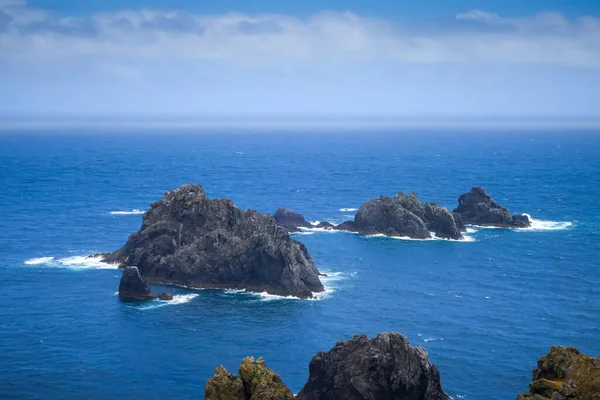 Scogliere Del Capo Ortegal Vista Sull Oceano Atlantico Galizia Spagna — Foto Stock