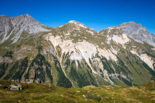 Berglandschap Pralognan Vanoise Franse Alpen — Stockfoto