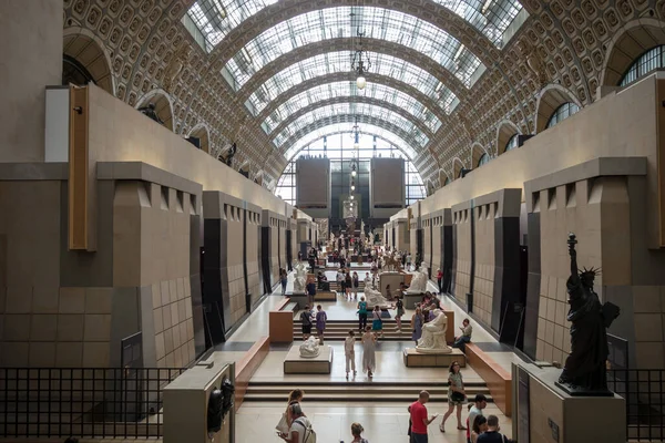 Paris Fransa Ağustos 2022 Orsay Müzesi Görünümü — Stok fotoğraf
