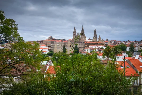 Park Uitzicht Stad Alameda Santiago Compostela Galicië Spanje — Stockfoto