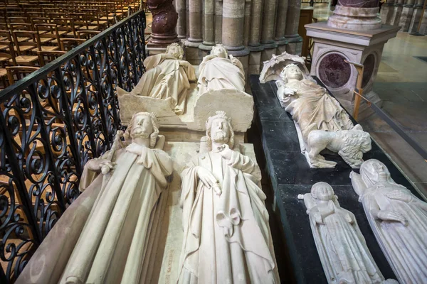 Tombs Kings France Basilica Saint Denis Paris — Stock Photo, Image