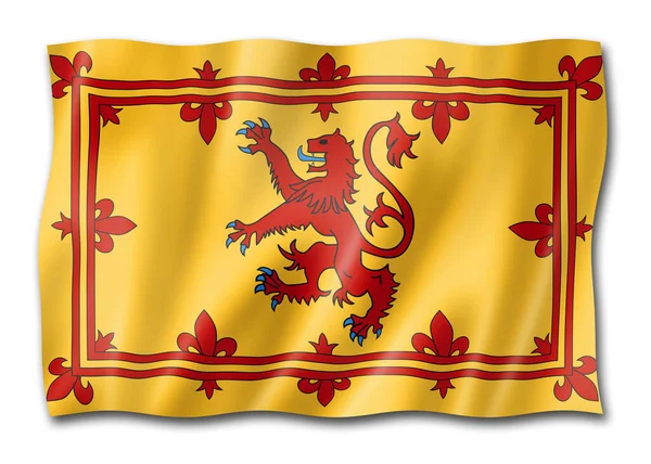Royal Banner Scotland United Kingdom Illustration — Stock Photo, Image