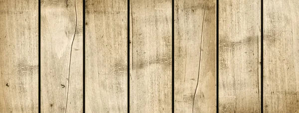 Old Beige Wood Texture Background Banner Wallpaper — Stock Photo, Image