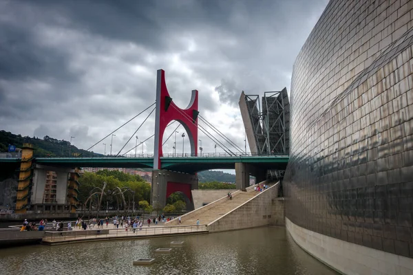 Bilbao Spain July 2022 Guggenheim Museum Frank Gehry — Stock Photo, Image