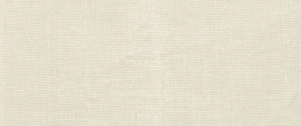 Natural White Canvas Fabric Texture Background Banner Wallpaper — Zdjęcie stockowe